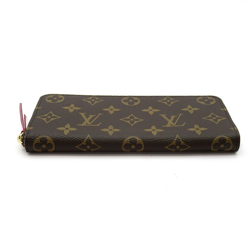 Louis Vuitton Portefeuille Clemence Monogram Fuchsia Wallet — view 4