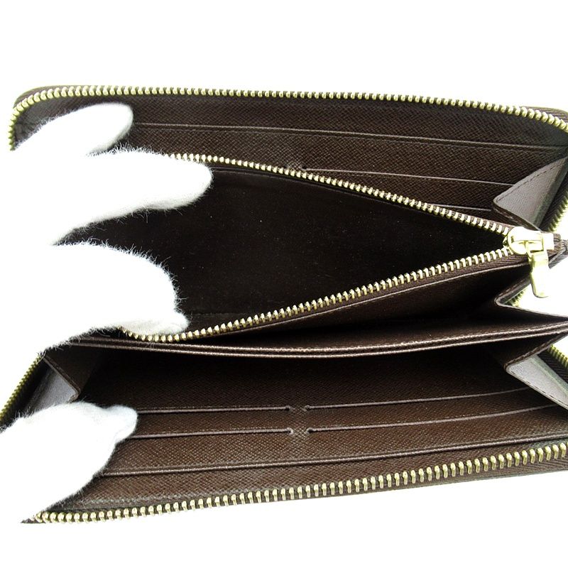 Louis Vuitton Zippy Wallet Damier Brown — view 5
