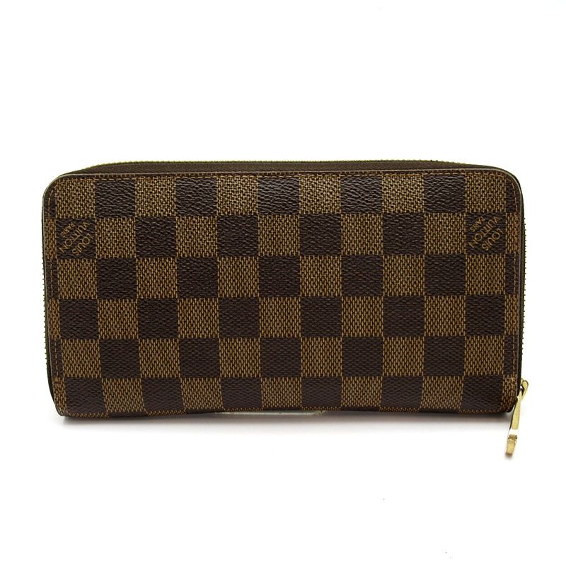 Louis Vuitton Zippy Wallet Damier Brown — view 2