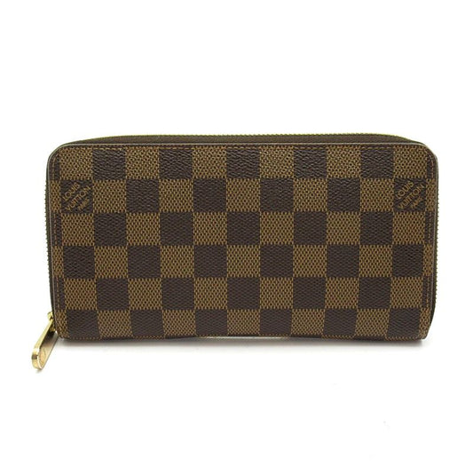 Louis Vuitton Zippy Wallet Damier Brown