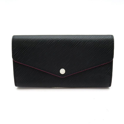 Louis Vuitton Portefeuille Sarah Epi Noir Hot Pink