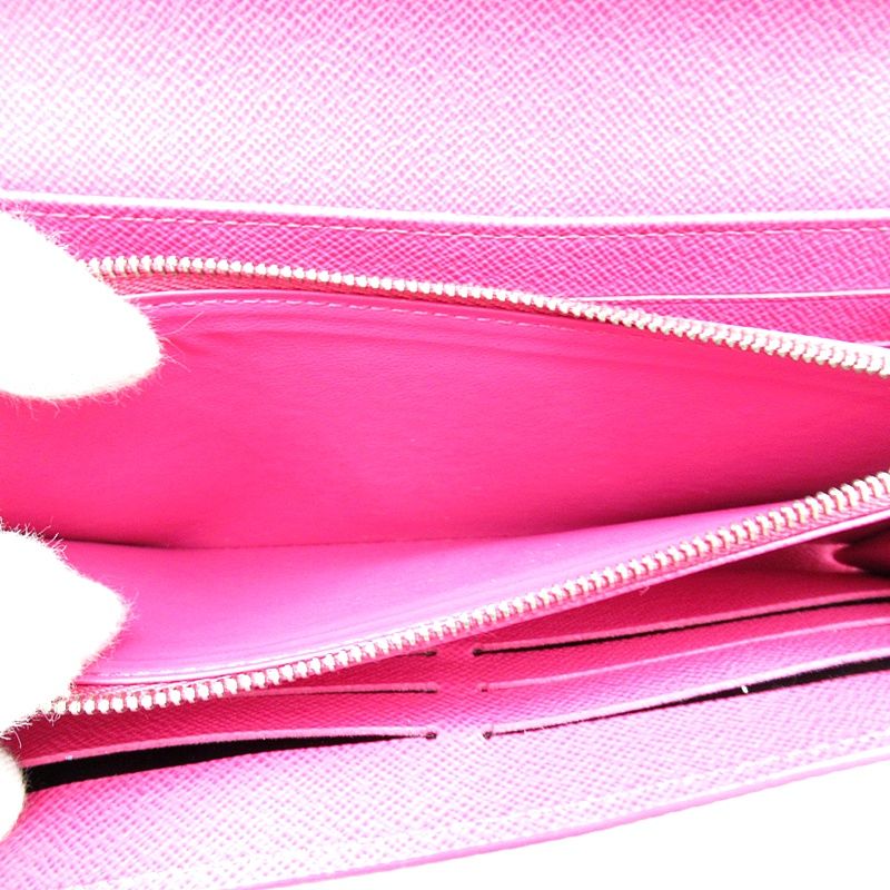 Louis Vuitton Portefeuille Sarah Epi Noir Hot Pink — view 5