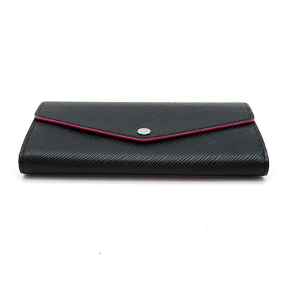 Louis Vuitton Portefeuille Sarah Epi Noir Hot Pink — view 4