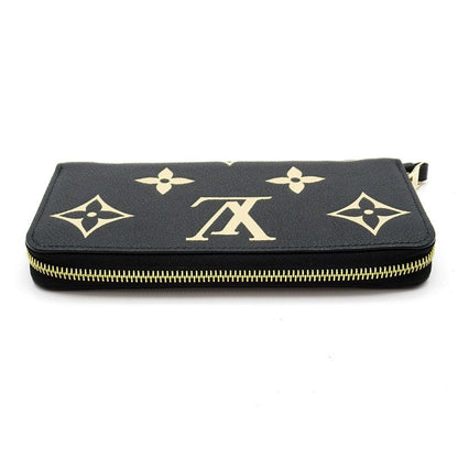 Louis Vuitton Zippy Wallet Empreinte Black Beige — view 3