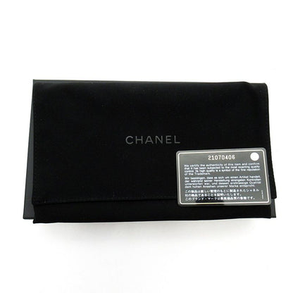 Chanel Boy Full Zipper Wallet Lambskin Black — view 6