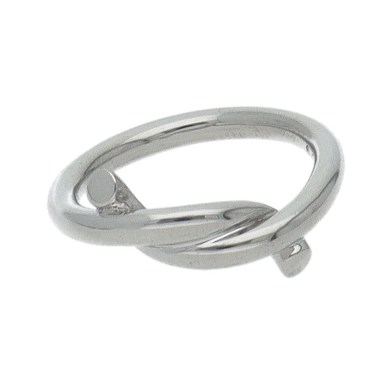 Cartier Entrelace Twist Ring 18k White Gold — view 2