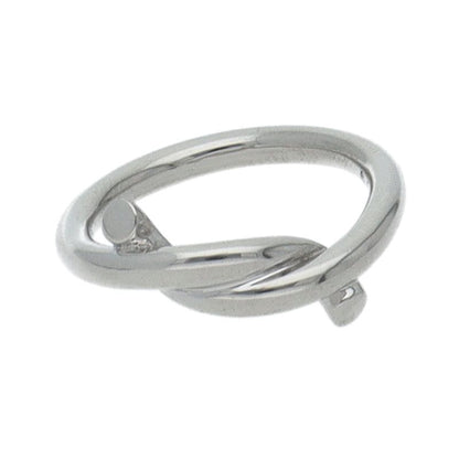 Cartier Entrelace Twist Ring 18k White Gold — view 2