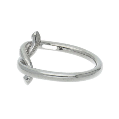 Cartier Entrelace Twist Ring 18k White Gold — view 3