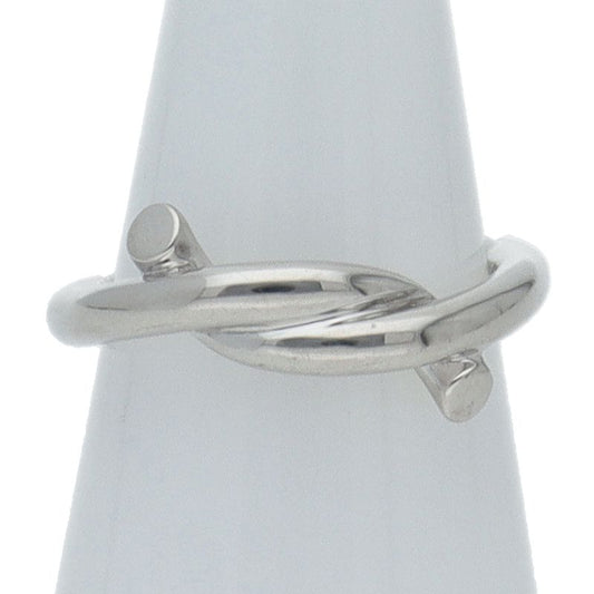 Cartier Entrelace Twist Ring 18k White Gold