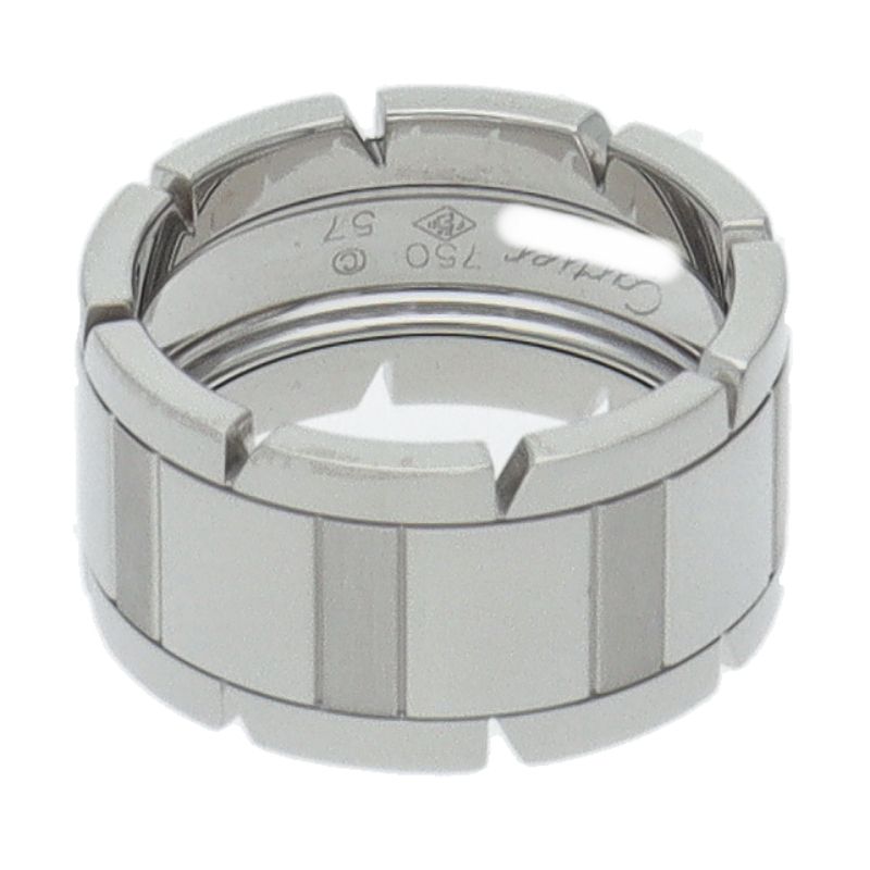 Cartier Tank Francaise Ring LM 18k White Gold — view 5