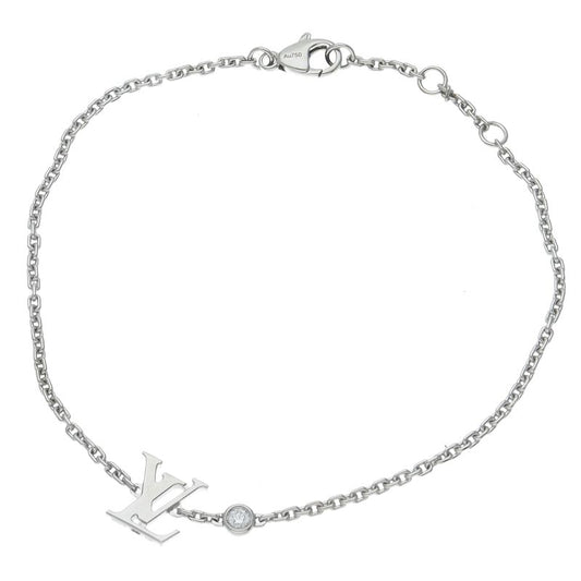 Louis Vuitton Idyle Blossom LV Bracelet 18k White Gold