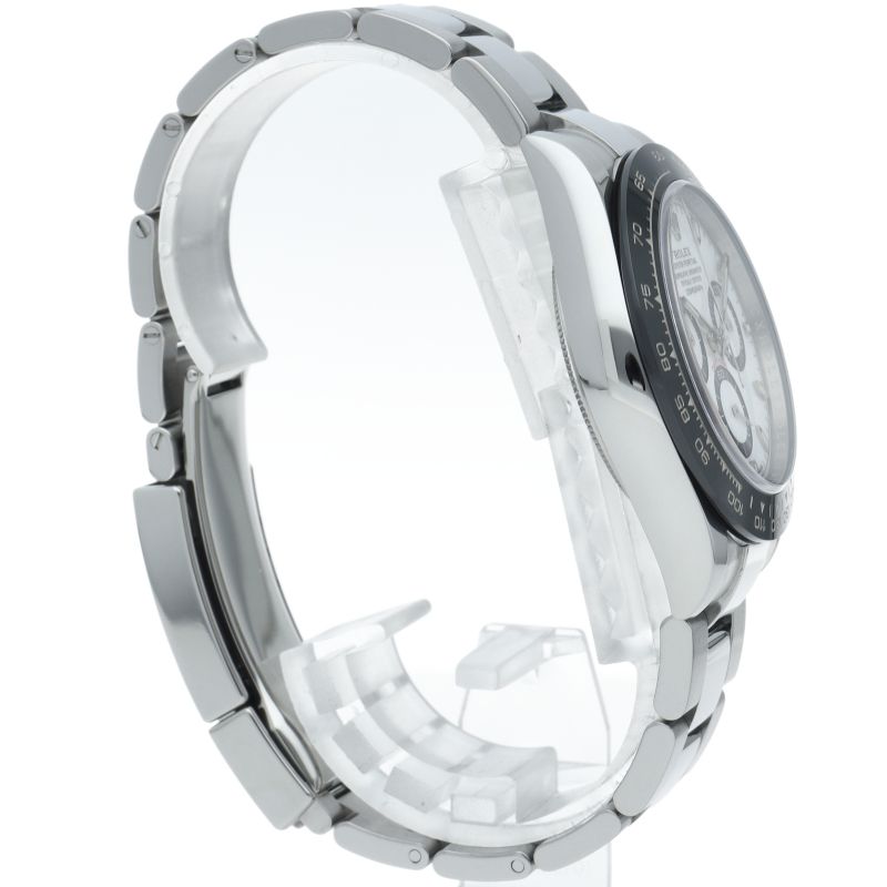 Rolex Cosmograph Daytona Watch Box SS Ceramic White Polished — view 4