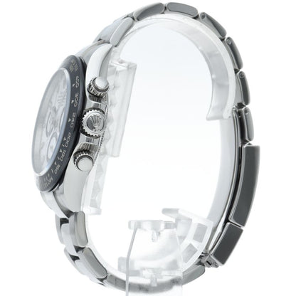 Rolex Cosmograph Daytona Watch Box SS Ceramic White Polished — view 3