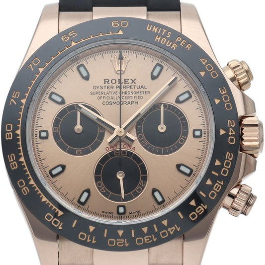 Rolex Cosmograph Daytona Watch Box 18k Pink Gold Rubber Black Finish