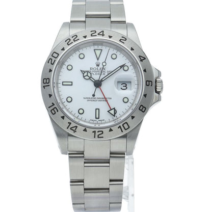 Rolex International Service SS Watch White Polished — view 2