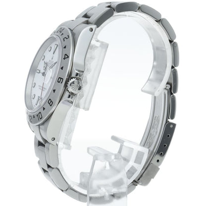 Rolex International Service SS Watch White Polished — view 3