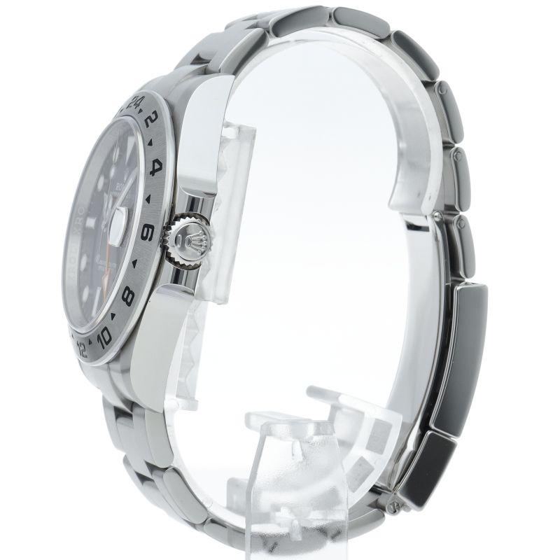 Rolex Watch Box SS Black Polished — view 3