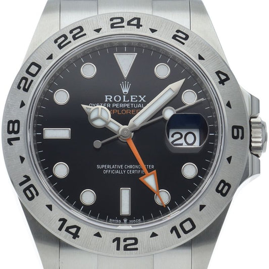 Rolex Watch Box SS Black Polished
