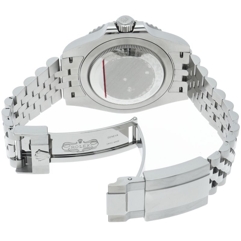 Rolex GMT Master 2 Watch Box SS Black Polished — view 5