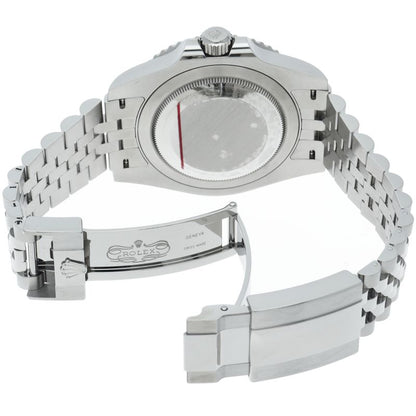 Rolex GMT Master 2 Watch Box SS Black Polished — view 5