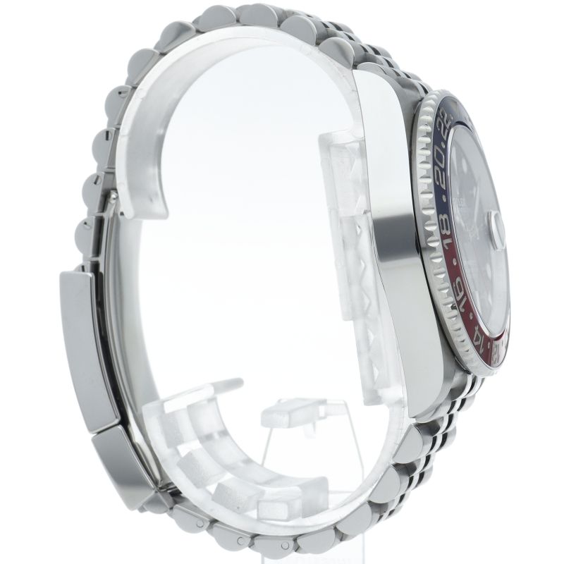 Rolex GMT Master 2 Watch Box SS Black Polished — view 4