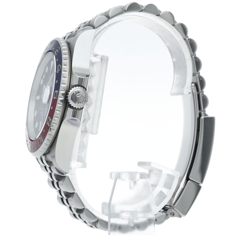 Rolex GMT Master 2 Watch Box SS Black Polished — view 3