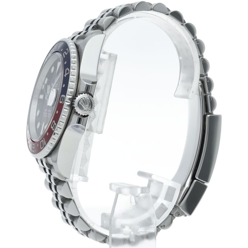 Rolex GMT Master 2 Watch Box SS Black Polished — view 3