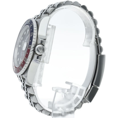 Rolex GMT Master 2 Watch Box SS Black Polished — view 3