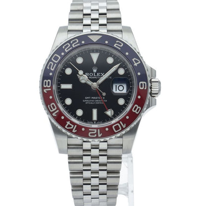 Rolex GMT Master 2 Watch Box SS Black Polished — view 2