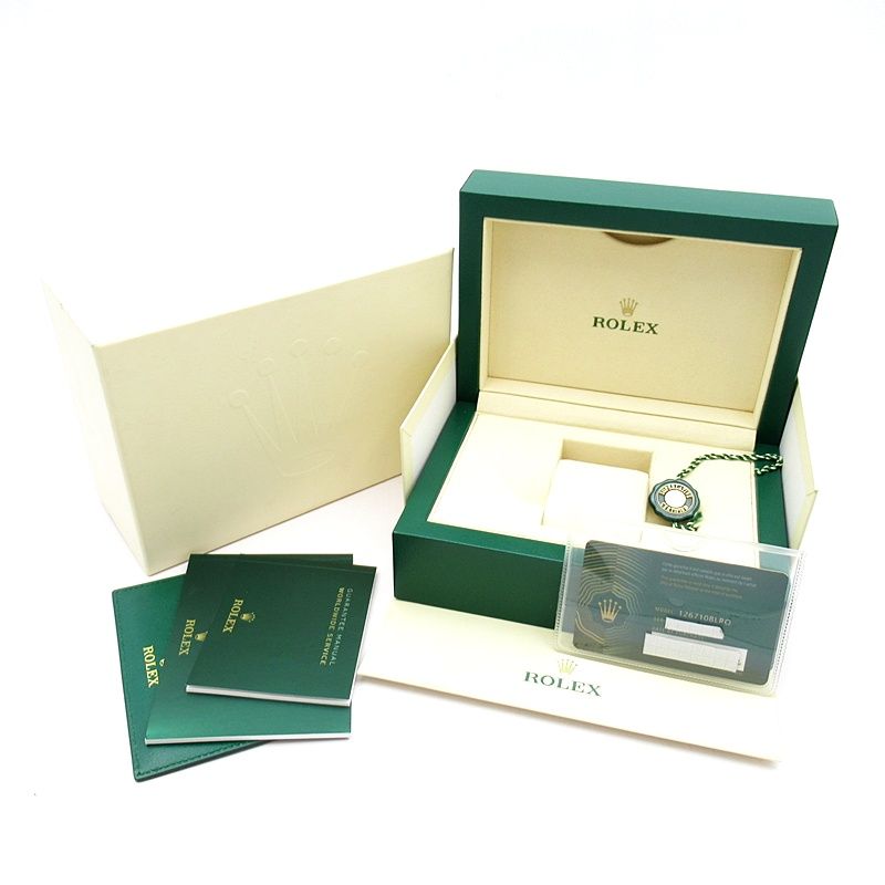 Rolex GMT Master 2 Watch Box SS Black Polished — view 6