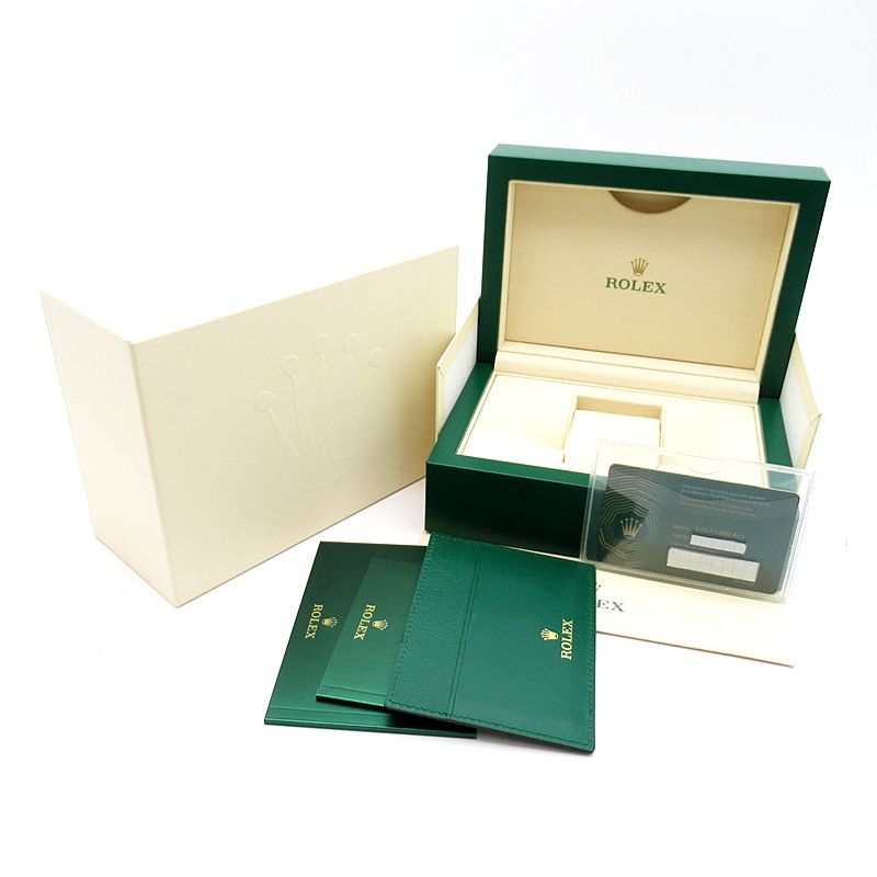 Rolex GMT Master 2 Watch Box SS Black Polished — view 6