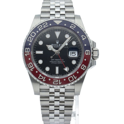 Rolex GMT Master 2 Watch Box SS Black Polished — view 2