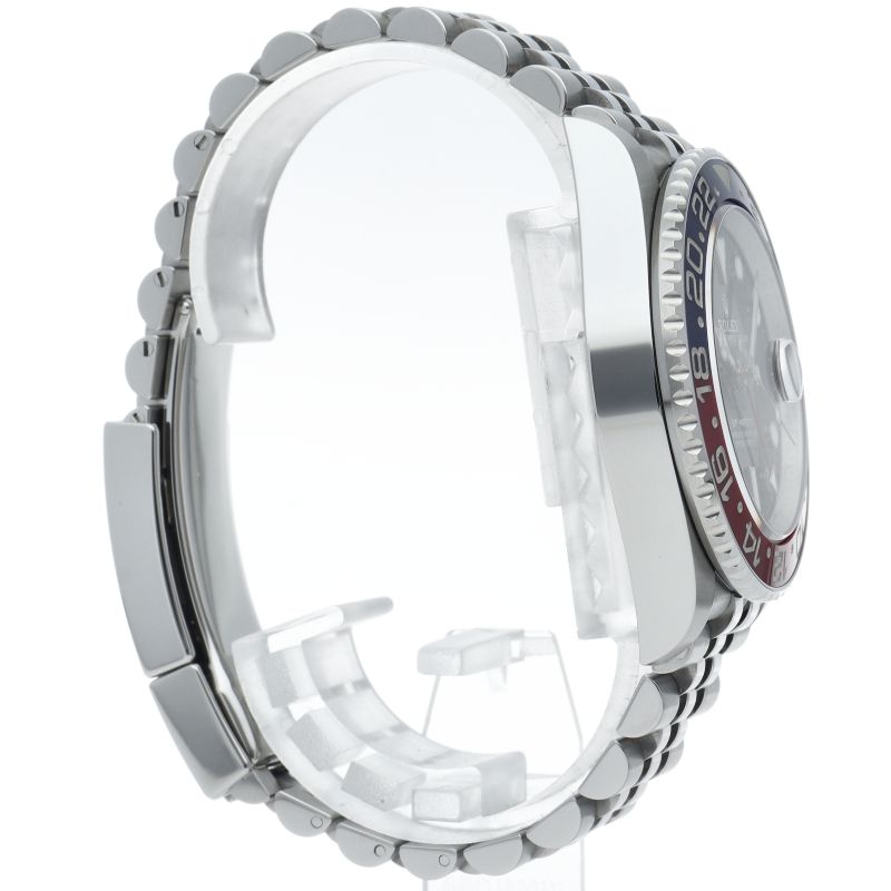 Rolex GMT Master 2 Watch Box SS Black Polished — view 4