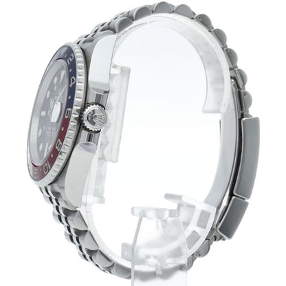 Rolex GMT Master 2 Watch Box SS Black Polished — view 3