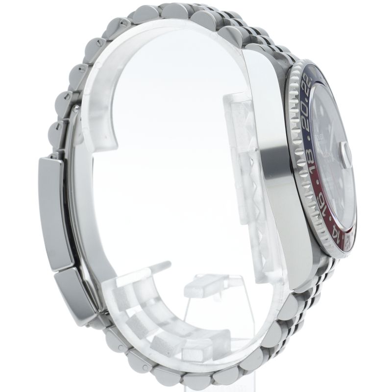Rolex GMT Master 2 Watch Box SS Black Polished — view 4