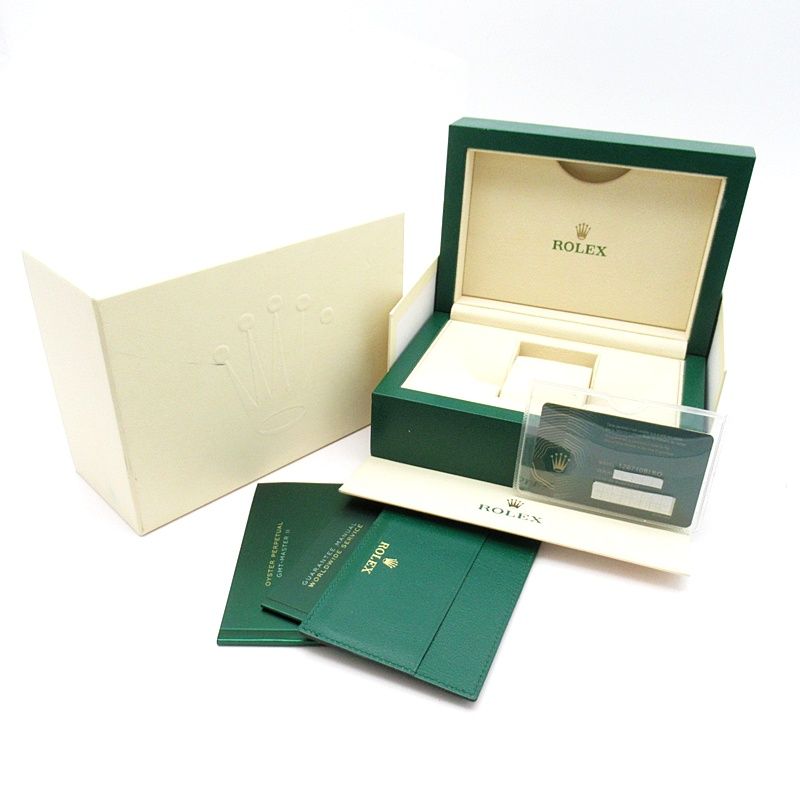 Rolex GMT Master 2 Watch Box SS Black Polished — view 6