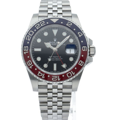 Rolex GMT Master 2 Watch Box SS Black Polished — view 2