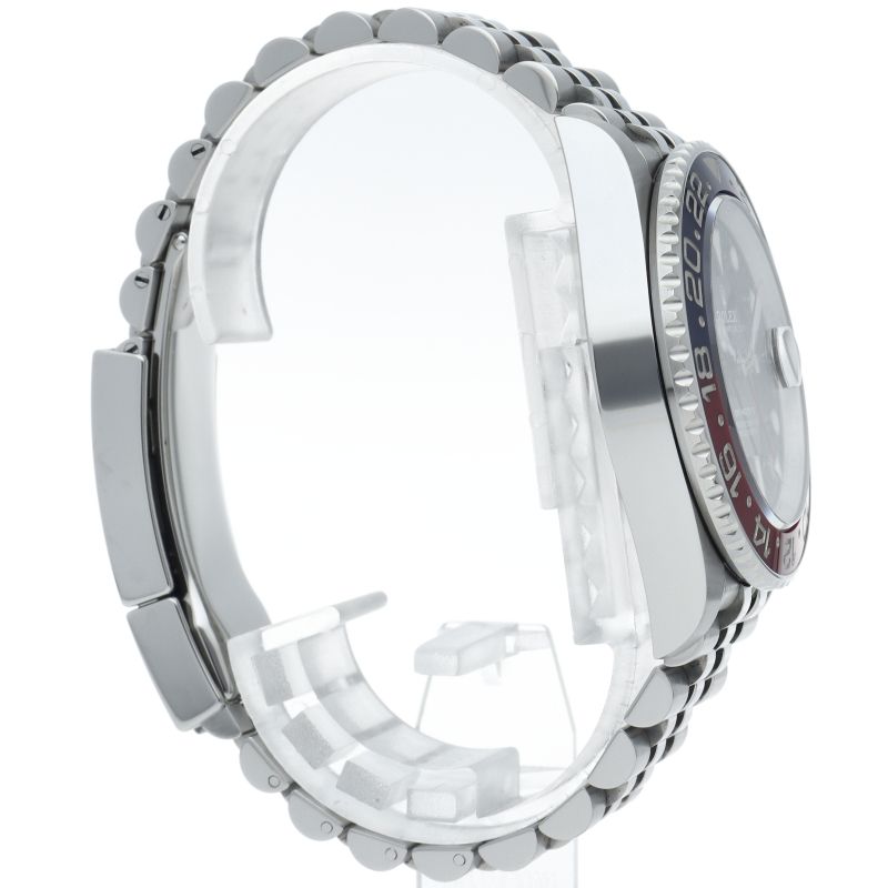 Rolex GMT Master 2 Watch Box SS Black Polished — view 4