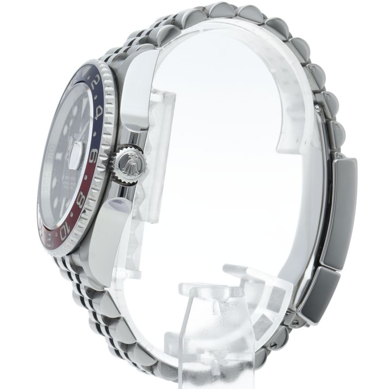 Rolex GMT Master 2 Watch Box SS Black Polished — view 3