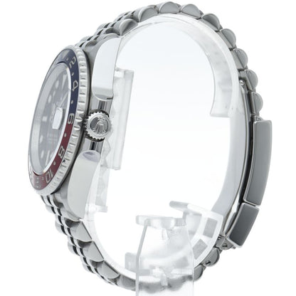 Rolex GMT Master 2 Watch Box SS Black Polished — view 3