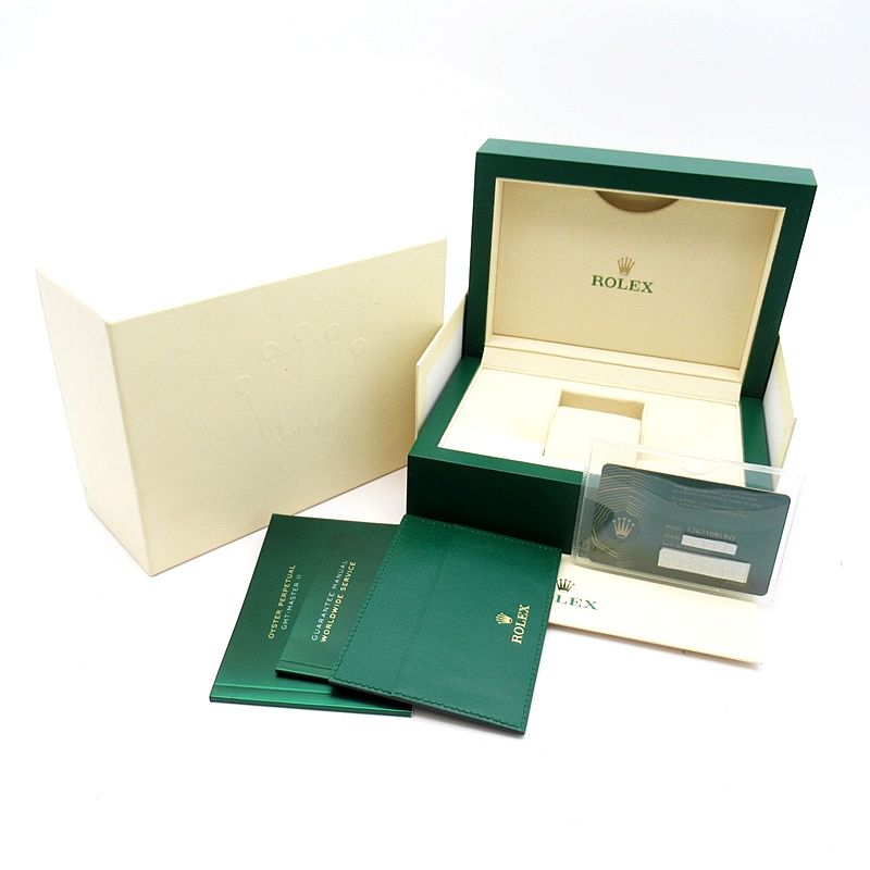 Rolex GMT Master 2 Watch Box SS Black Polished — view 6