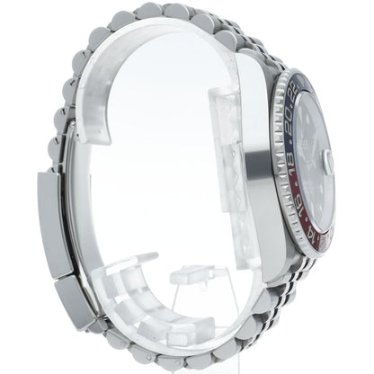 Rolex GMT Master 2 Watch Box SS Black Polished — view 4