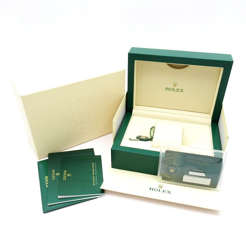 Rolex Submariner Date Watch Box 18k Yellow Gold SS Black Polished — view 6