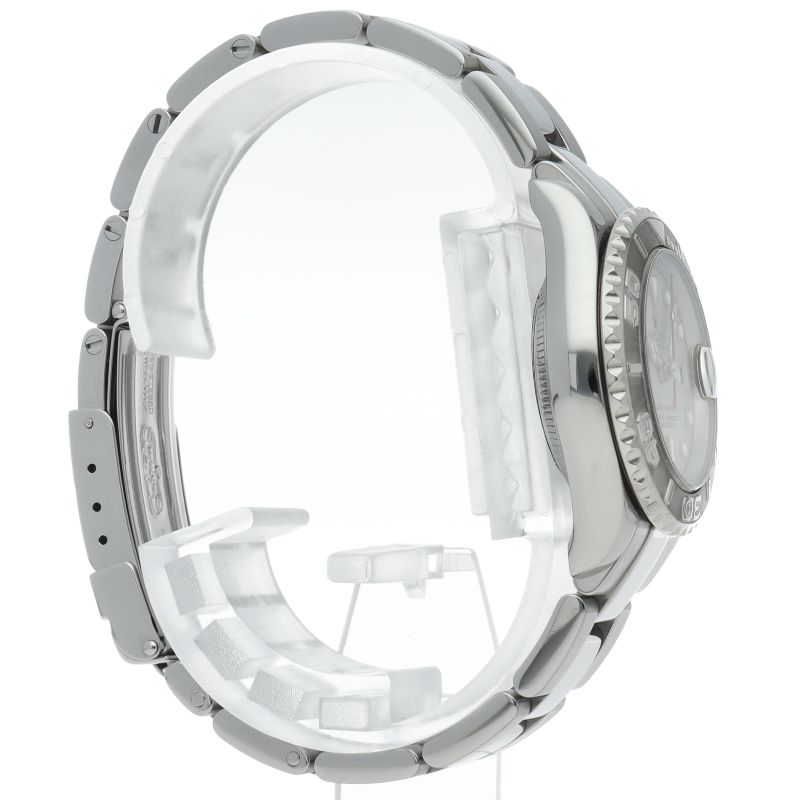 Rolex Yachtmaster Star Watch Rolesium Box PT SS Silver Finish — view 4
