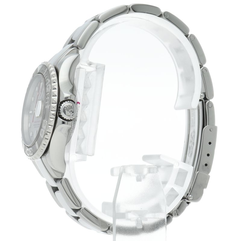 Rolex Yachtmaster Star Watch Rolesium Box PT SS Silver Finish — view 3