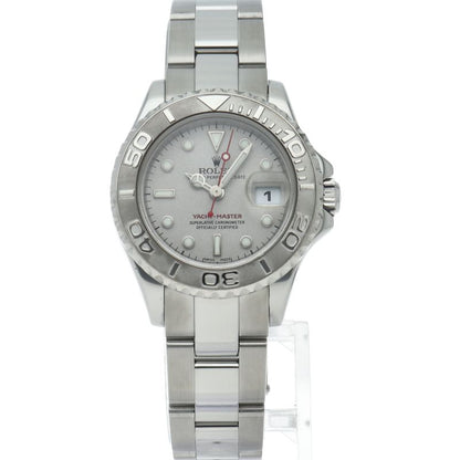 Rolex Yachtmaster Star Watch Rolesium Box PT SS Silver Finish — view 2