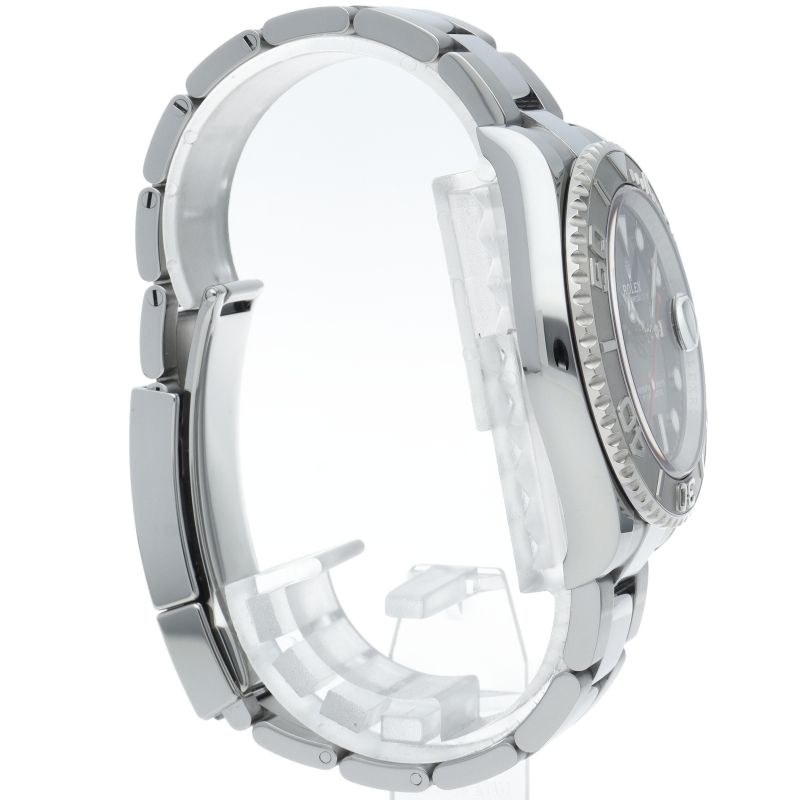 Rolex Yottomar Star 40 Watch Blue Box PT SS Polished — view 4