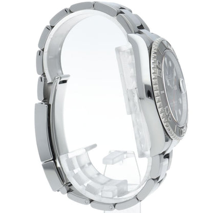 Rolex Yottomar Star 40 Watch Blue Box PT SS Polished — view 4