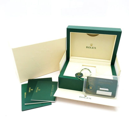 Rolex Yottomar Star 40 Watch Blue Box PT SS Polished — view 6