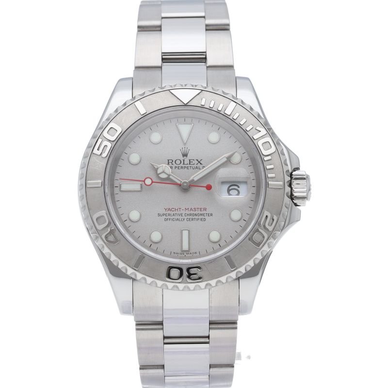 Rolex Yachtmaster Star Watch Rolesium PT SS Silver Polished Beauty — view 2
